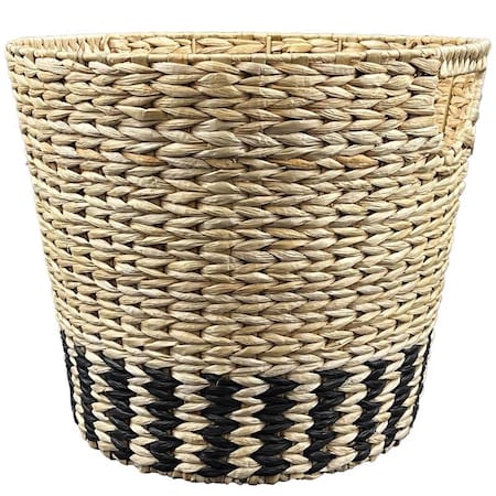 Classic Home & Garden Classic Home & Garden 11.8 in. H X 13 in. D Natural Fiber Sahara Planter Brown 110109-724